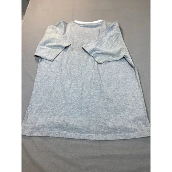 Enyce Shirt Men's Size 2XL Gray Short Sleeve Skater Grunge Crew Neck Y2K Tee - Picture 8 of 10